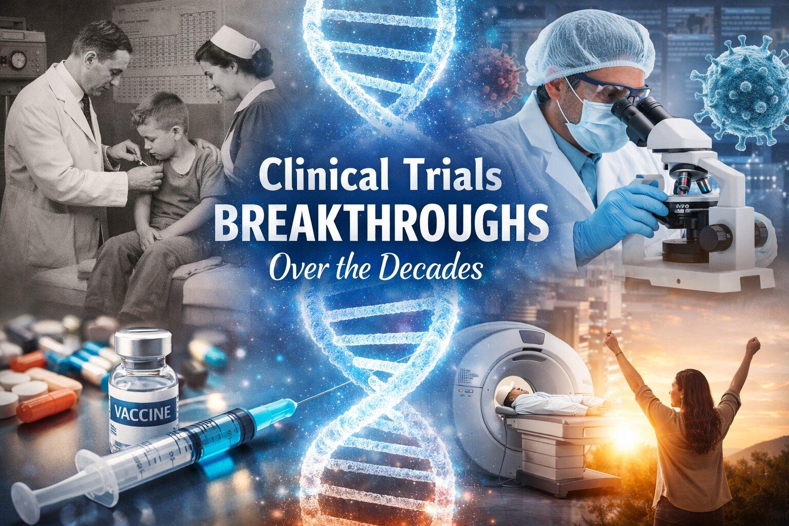 How Clinical Trials Have Led to Breakthrough Treatments Over the Decades